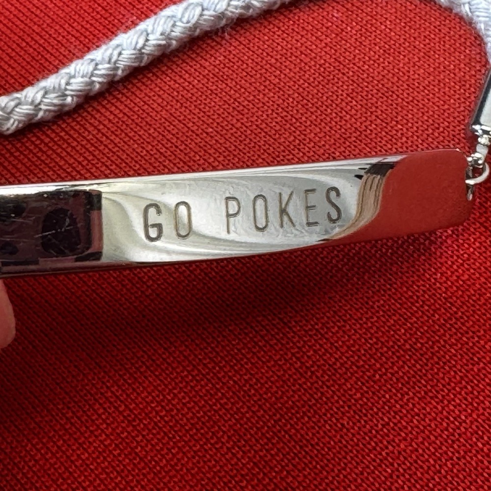 Oklahoma State Gray "Go Pokes" Bracelet‎